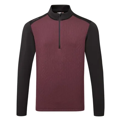 Ping Tobi 1/2 Zip Golf Sweater Fig/Black P03619-FGB