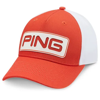 Ping Tour Classic Golf Cap Tango/White P03643-113