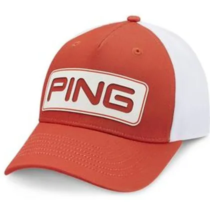 Ping Tour Classic Golf Cap Tango/White