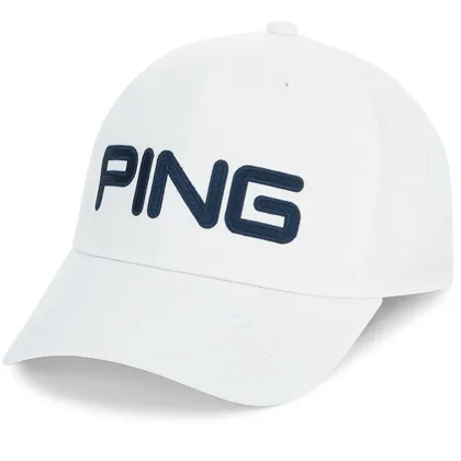 PING UNSTRUCTURED TOUR GOLF CAP - WHITE
