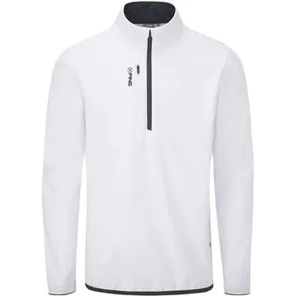 Vigo Half Zip Midlayer - White