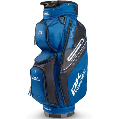 POWAKADDY 2026 LITE GOLF CART BAG – NAVY / GUNMETAL +FREE GIFT