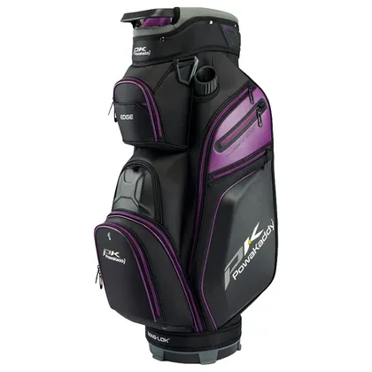 PowaKaddy Edge Golf Cart Bag Black/Purple 02922-06-01
