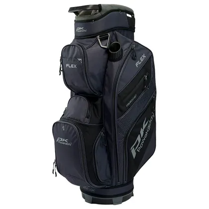 PowaKaddy Flex Golf Cart Bag Black/Gunmetal 02921-05-01