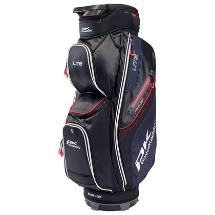 PowaKaddy Lite Golf Cart Bag Black/White/Red 02920-04-01