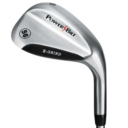 POWERBILT X GRIND CHROME GOLF WEDGE