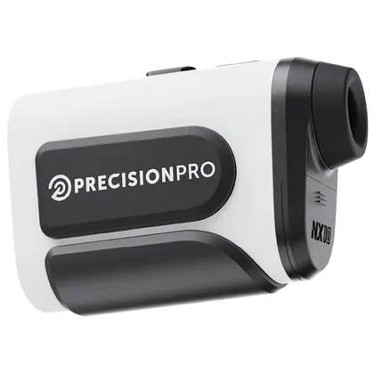Precision Pro NX10 Slope Laser Golf Rangefinder White/Black NX10SLOPE-S