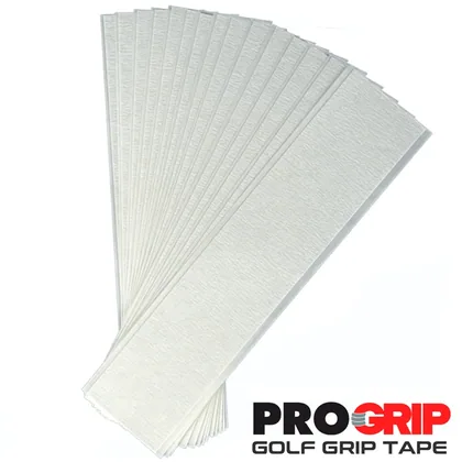 PRO-GRIP DOUBLE SIDED GOLF GRIP TAPE STRIPS X 15