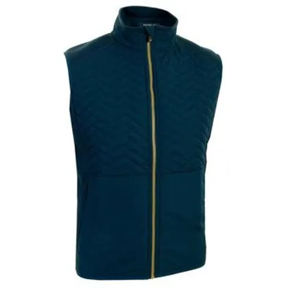 ProQuip Gust Quilted Therma Golf Gilet - Blue