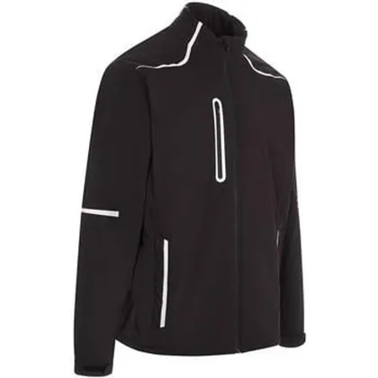 ProQuip PX8 Stormforce Waterproof Golf Jacket - Black