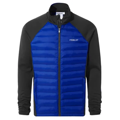 PROQUIP THERMA-TEC® QUILTED HYBRID JACKET - BLACK / BLUE