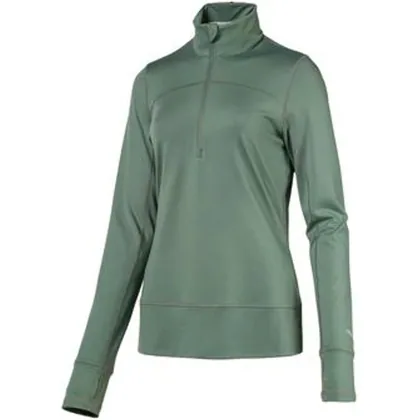 Puma 1/4 Zip Ladies Popover - Laurel Wreath