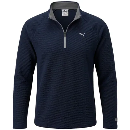 PUMA 2026 BOULDER 2.0 1/4 ZIP MIDLAYER - DEEP NAVY