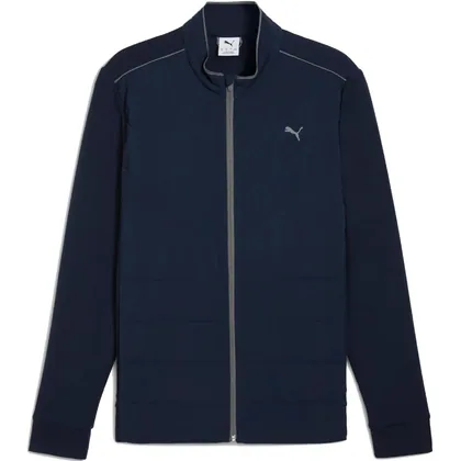 PUMA 2026 CLOUDSPUN FLEECE HYBRID JACKET - DEEP NAVY