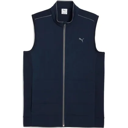 PUMA 2026 CLOUDSPUN FLEECE HYBRID VEST - NAVY