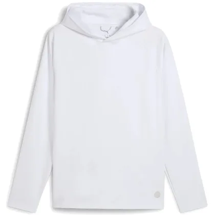 PUMA 2026 CLOUDSPUN TECH GOLF HOODIE - WHITE