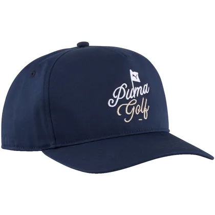 PUMA 2026 FLAGSTICK GOLF CAP - DEEP NAVY