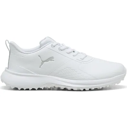 PUMA 2026 GRIP 6 EVO GOLF SHOES - PUMA WHITE / ASH GREY