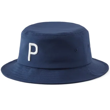 PUMA 2026 P GOLF BUCKET HAT - NAVY