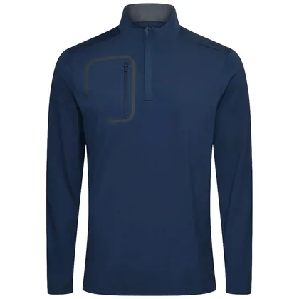 PUMA CLOUDSPUN TECH 1/4 ZIP JUMPER - NAVY