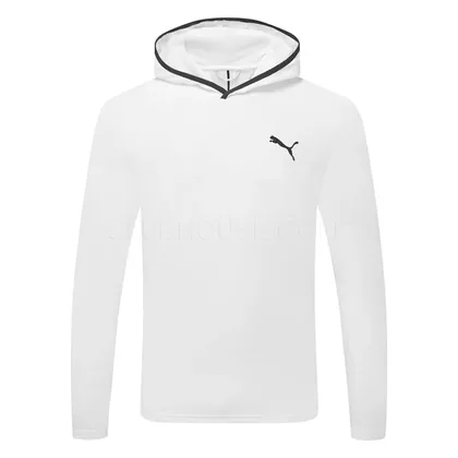 Puma Cloudspun Tech Tour Logo Golf Hoodie White Glow 636479-01