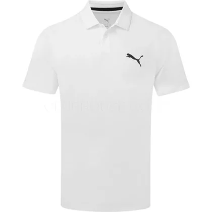 Puma MATTR Brigade 2.0 Tour Golf Polo Shirt White Glow 634834-01