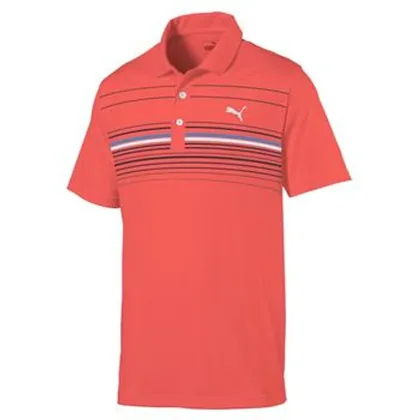 Puma MATTR Canyon Golf Polo - Red