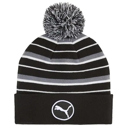 Puma Pom Golf Beanie Puma Black/White Glow 026649-03