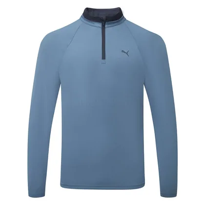 Puma Pure 3.0 1/4 Zip Golf Sweater Dark Indigo/Deep Navy 635475-03