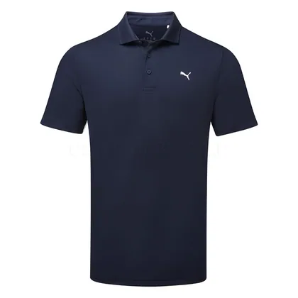 Puma Pure 3.0 Golf Polo Shirt Deep Navy 635478-03