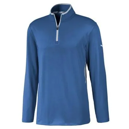 Puma Rotation 1/4 Zip Golf Jumper - Star Saphire