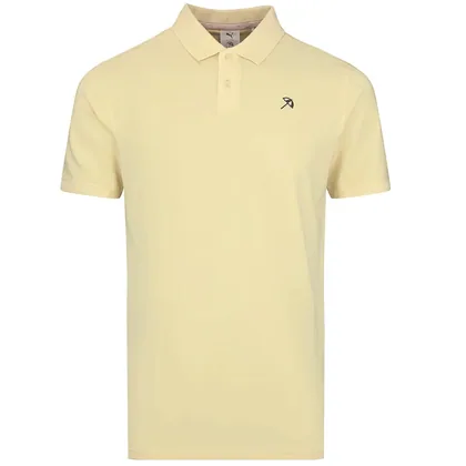 PUMA X ARNOLD PALMER 2026 MODALON GOLF POLO SHIRT - LEMON BUTTER