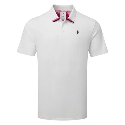 Puma x PTC Golf Polo Shirt Warm White 637711-02
