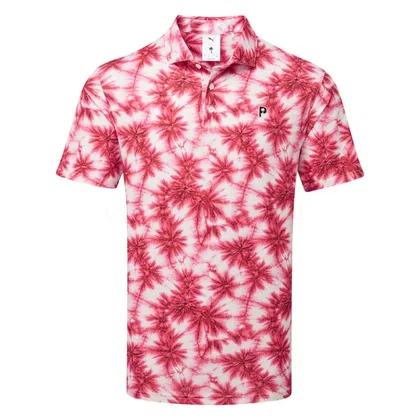 Puma x PTC Palm Golf Polo Shirt Warm White 637713-02