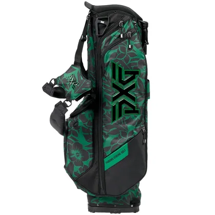 PXG 2026 ALOHA GOLF STAND CARRY BAG - BLACK / GREEN