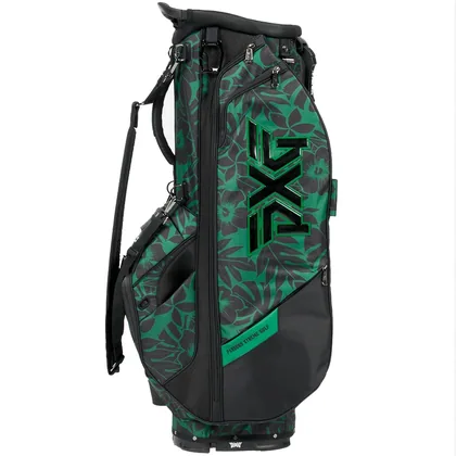 PXG 2026 ALOHA HYBRID GOLF STAND CARRY BAG - BLACK / GREEN +FREE GIFT