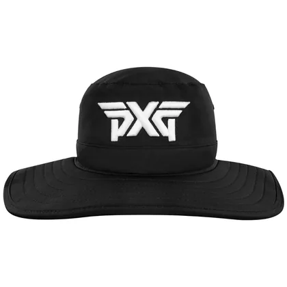 PXG PERFORMANCE LINE BUSH SUN HAT - BLACK