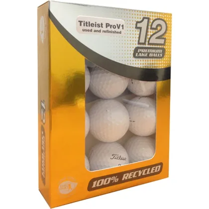 Titleist Pro V1x Grade A Rewashed Golf Balls White
