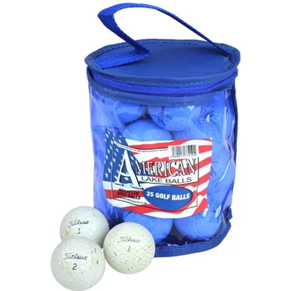 Titleist Pro V1x Practice Lake Golf Balls Bag (25 Balls) White
