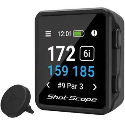 Shot Scope H4 Golf GPS Handheld Device - Black
