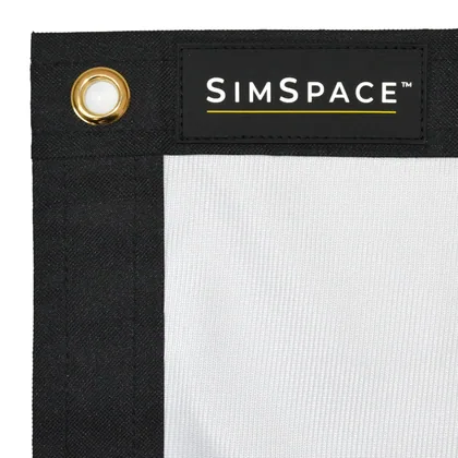 SIM SPACE ELITE GOLF LAUNCH MONITOR IMPACT SCREEN