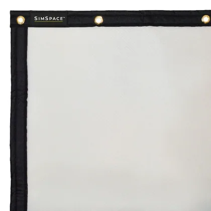 SIM SPACE PLATINUM GOLF LAUNCH MONITOR IMPACT SCREEN