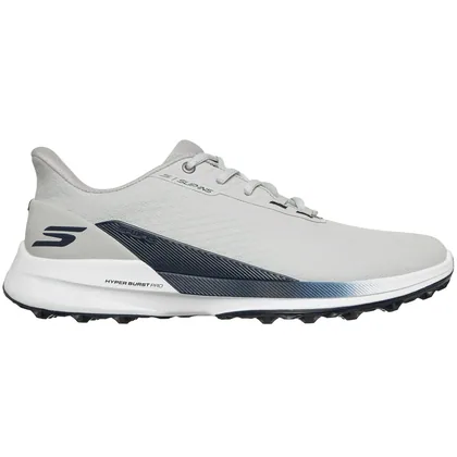 SKECHERS 2026 GO GOLF PURE SI GOLF SHOES - GREY / NAVY +FREE GIFT