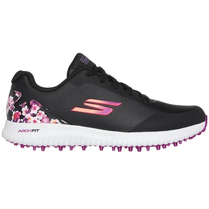 SKECHERS GO GOLF MAX 3 LADIES GOLF SHOES - BLACK / MULTI