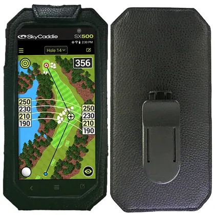 SKYCADDIE SX550 GOLF GPS LEATHER HOLSTER