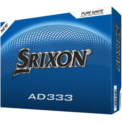 SRIXON 2026 AD333 GOLF BALLS - WHITE