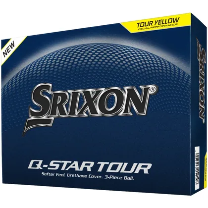 SRIXON 2026 Q-STAR TOUR GOLF BALLS - YELLOW