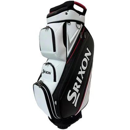SRIXON 2026 TOUR GOLF CART BAG - BLACK / WHITE