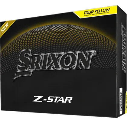 SRIXON 2026 Z-STAR GOLF BALLS - YELLOW