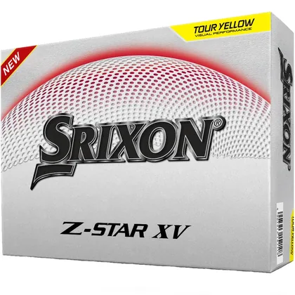 SRIXON 2026 Z-STAR XV GOLF BALLS - YELLOW